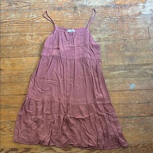 Carly Jean Los Angeles Dusty Rose Mini Dress